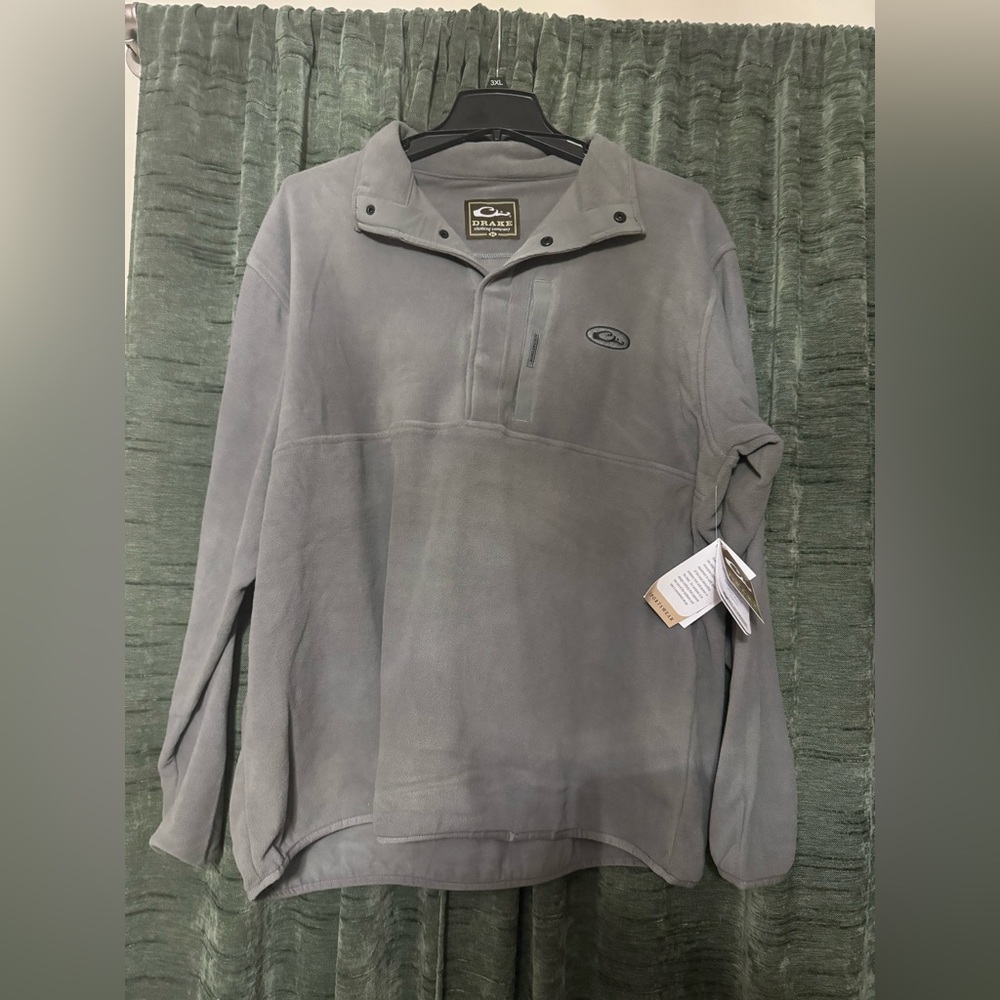 Men’s Drake Camp Fleece Pullover 2.0 Titanium (3XL)